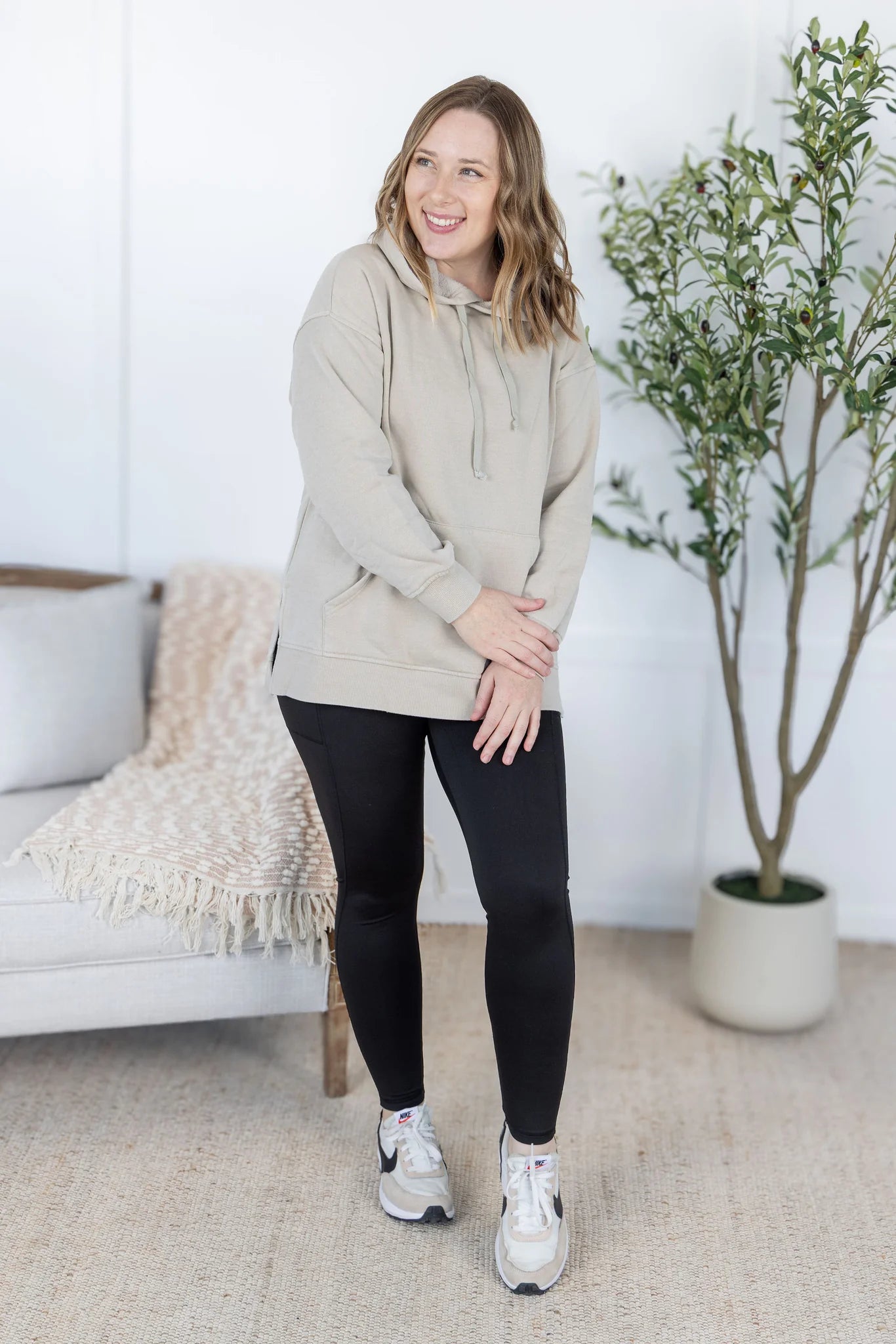 Michelle Mae Vintage Wash Hoodie - Peyote