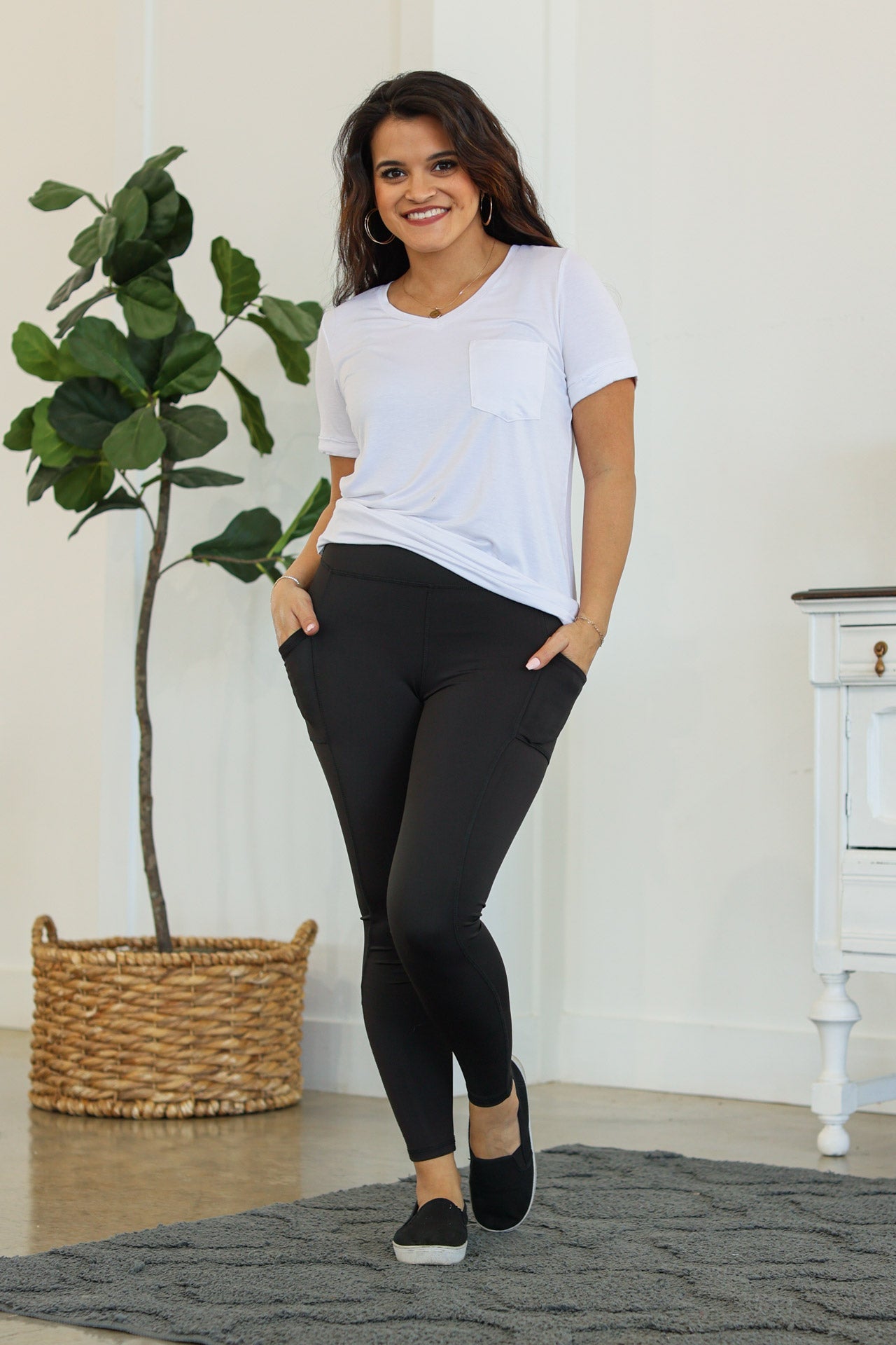 Michelle Mae Athleisure Leggings - Black