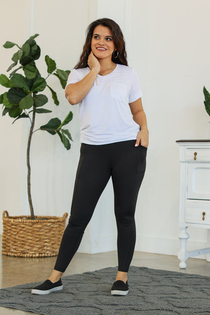 Michelle Mae Athleisure Leggings - Black