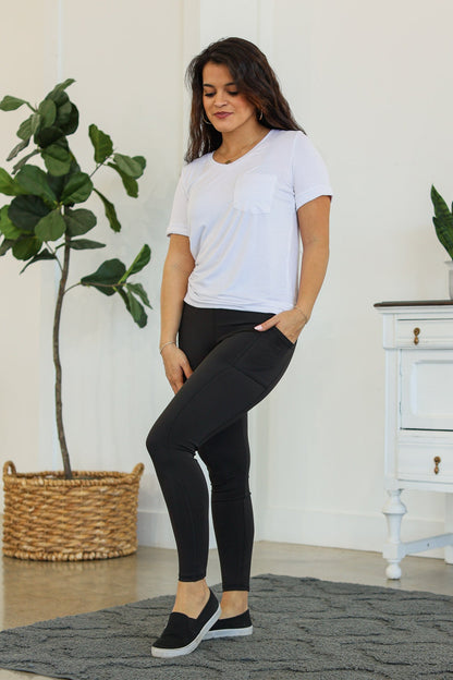 Michelle Mae Athleisure Leggings - Black