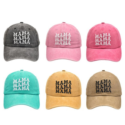 PREORDER- Mama Mini Stacked Matching Mom Me Hats Caps