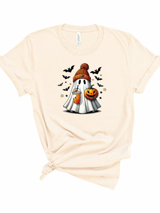 Halloween Ghost Graphic Tee (PLUS)