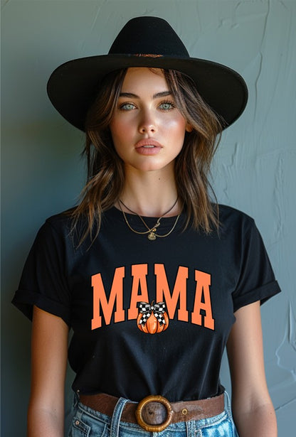 Mama Pumpkin Bella Canvas Graphic Tee (PLUS)