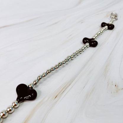 Beaded Heart Phone Lanyard