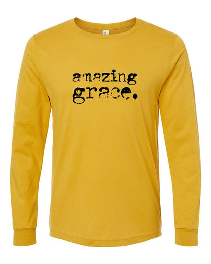 Amazing Grace Long Sleeve Graphic Tee