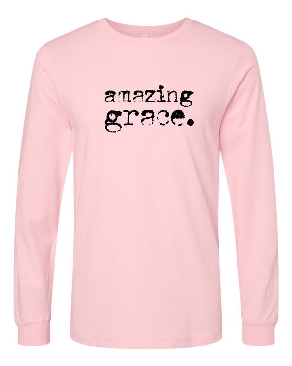 Amazing Grace Long Sleeve Graphic Tee