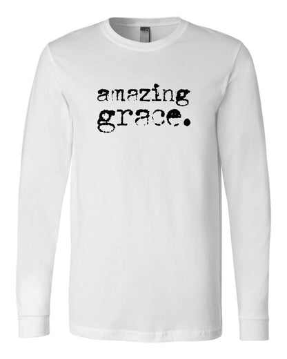 Amazing Grace Long Sleeve Graphic Tee