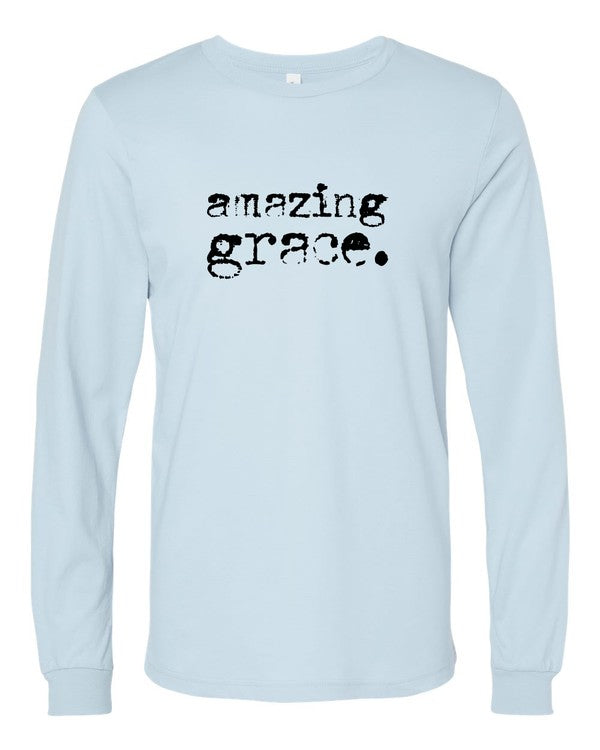 Amazing Grace Long Sleeve Graphic Tee