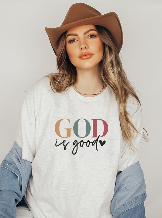 God is Good Bella Canvas Graphic Tee- PLUS