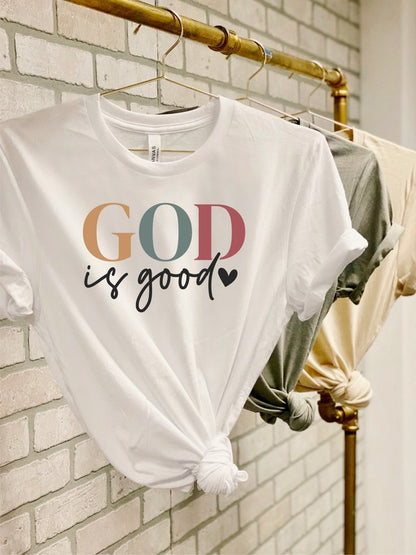 God is Good Bella Canvas Graphic Tee- PLUS