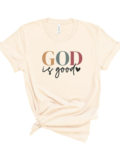 God is Good Bella Canvas Graphic Tee- PLUS