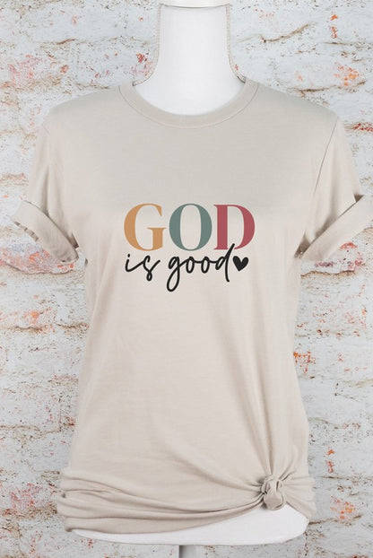 God is Good Bella Canvas Graphic Tee- PLUS