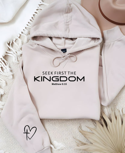 Seek First The Kingdom Graphic Hoodie