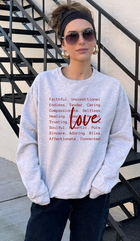 Love Language Crewneck