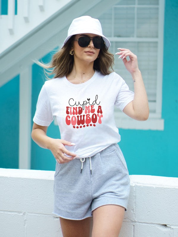 Cupid's Cowboy Tee