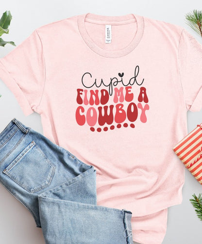 Cupid's Cowboy Tee