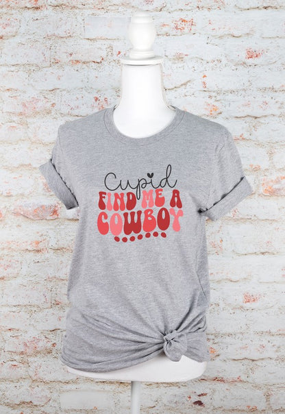 Cupid's Cowboy Tee