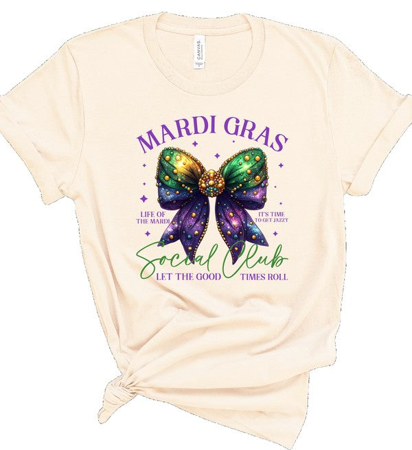 Mardi Gras Social Club Graphic Tee (PLUS)