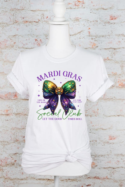 Mardi Gras Social Club Graphic Tee