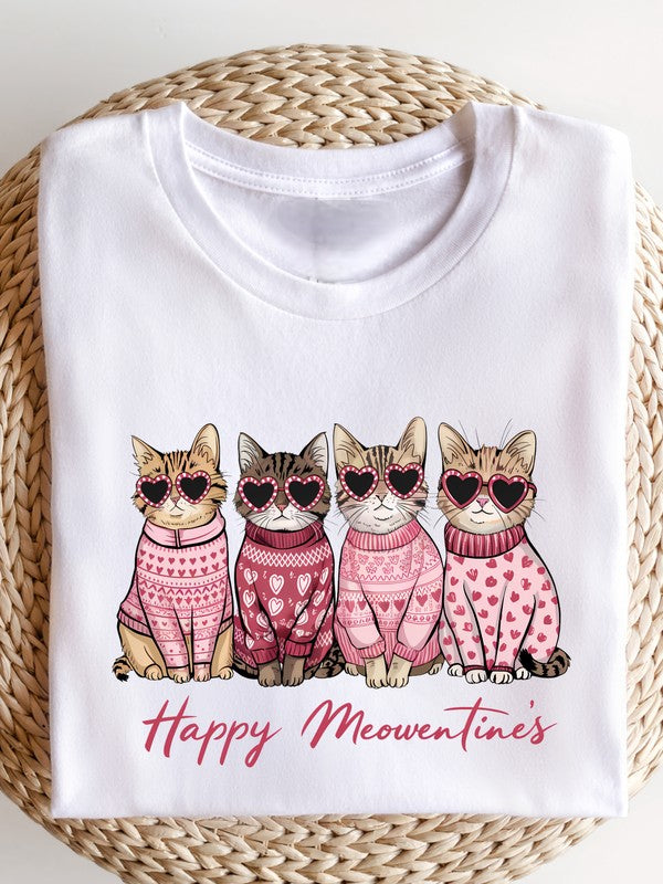 Purrfect Valentine Tee