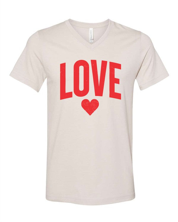 Heart & Soul V-Neck Tee