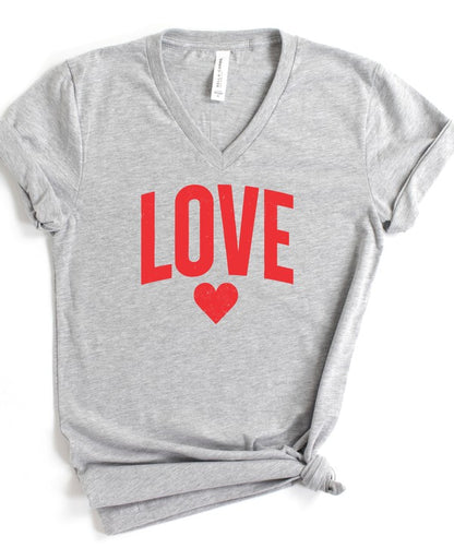 Heart & Soul V-Neck Tee (PLUS)