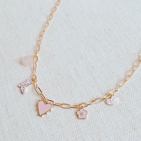 Heart & Charm Rodeo Necklace