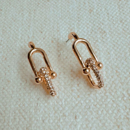 Glam Chain Drop Earrings