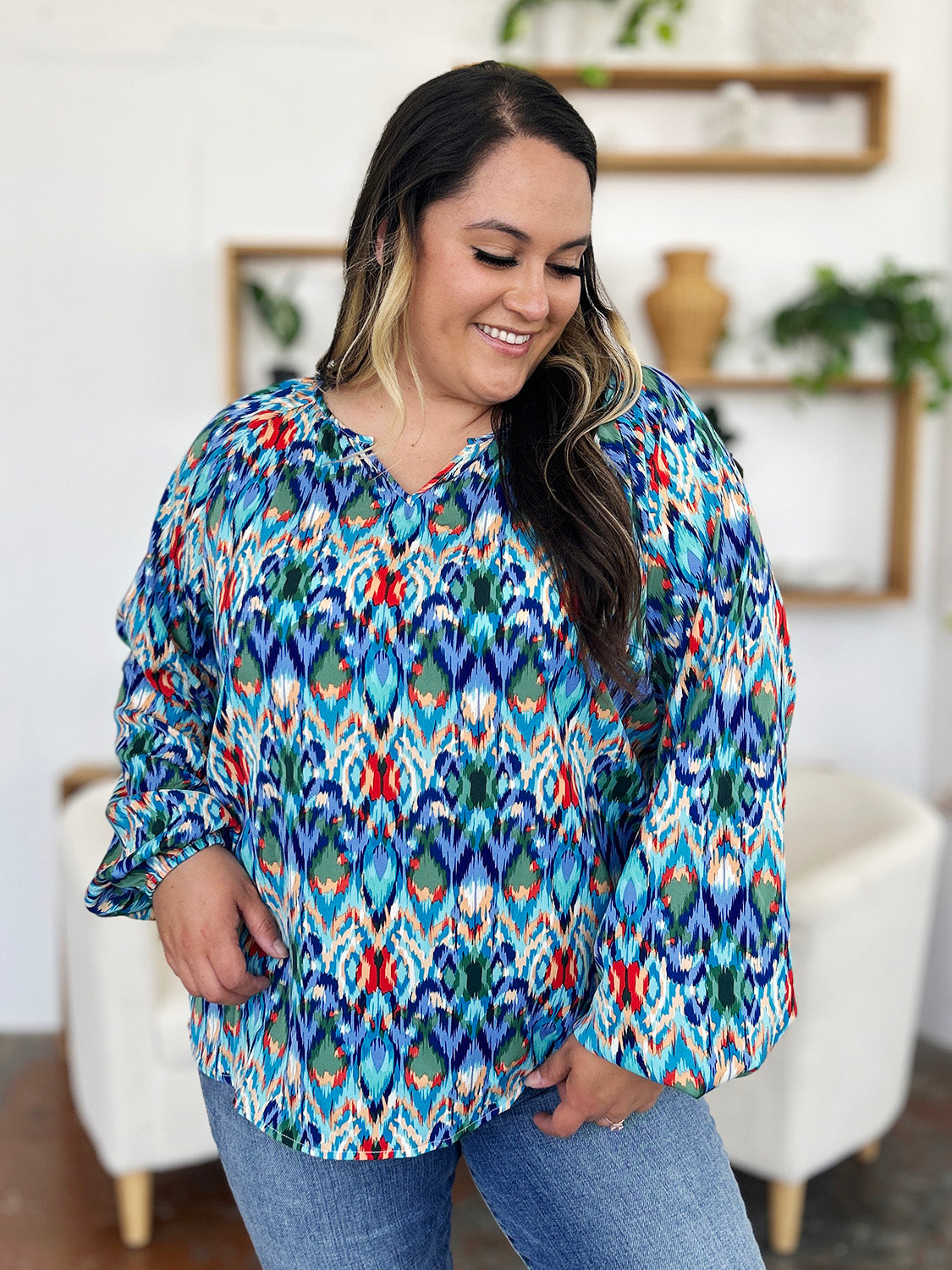 Whimsy Bloom Blouse