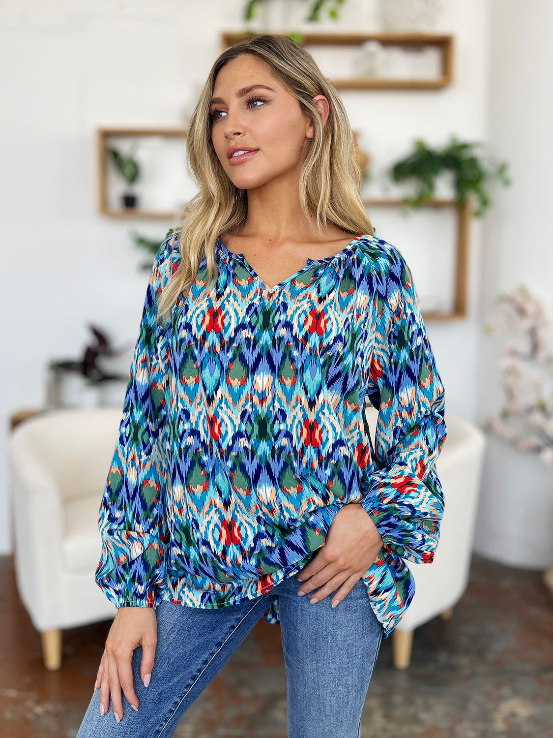 Whimsy Bloom Blouse