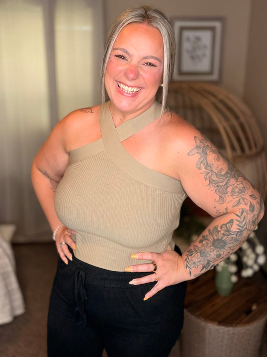 Crossways Halter Top