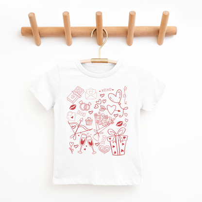 Lil’ Cupid Vintage Valentine Tee – Youth & Toddler