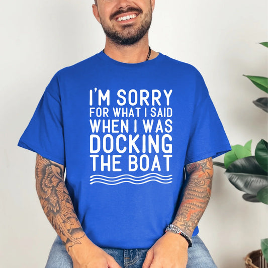 Docking The Boat Graphic Tee
