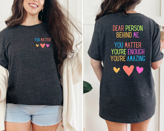 Colorful You Matter Graphic Tee
