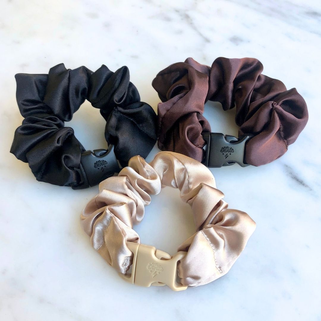 Buckle Scrunchie Bundle – Neutrals