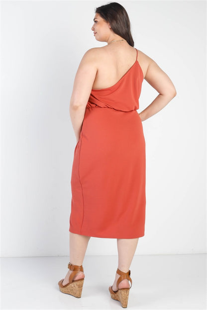 Reason Number One One Shoulder Sleeveless Dress