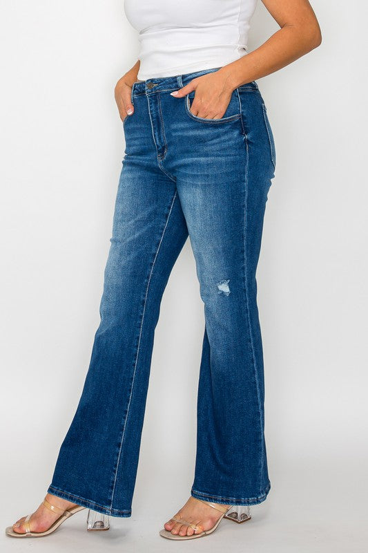 Timeless Twist High Rise Bootcut Jeans