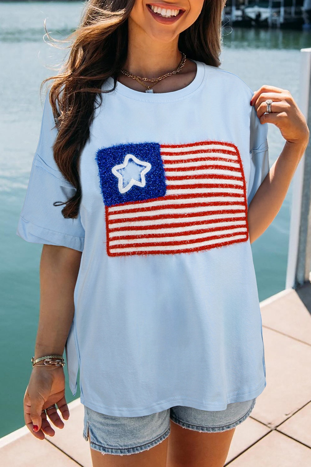 PREORDER - US Flag Graphic T-Shirt