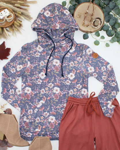 Michelle Mae Ashley Hoodie - Blushwood Floral