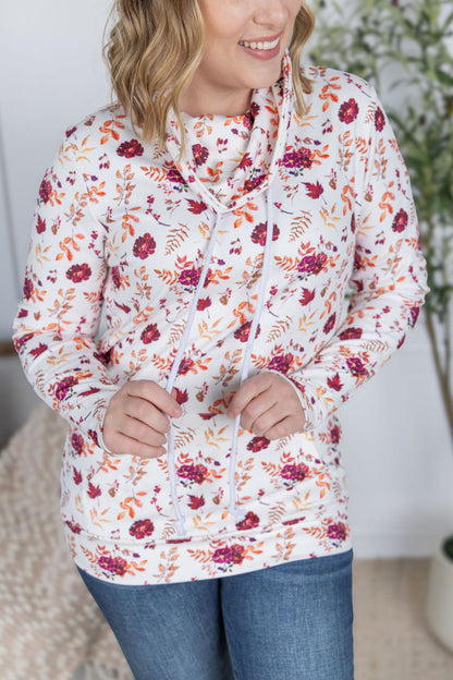Michelle Mae Soft Funnel Neck - Autumn Floral