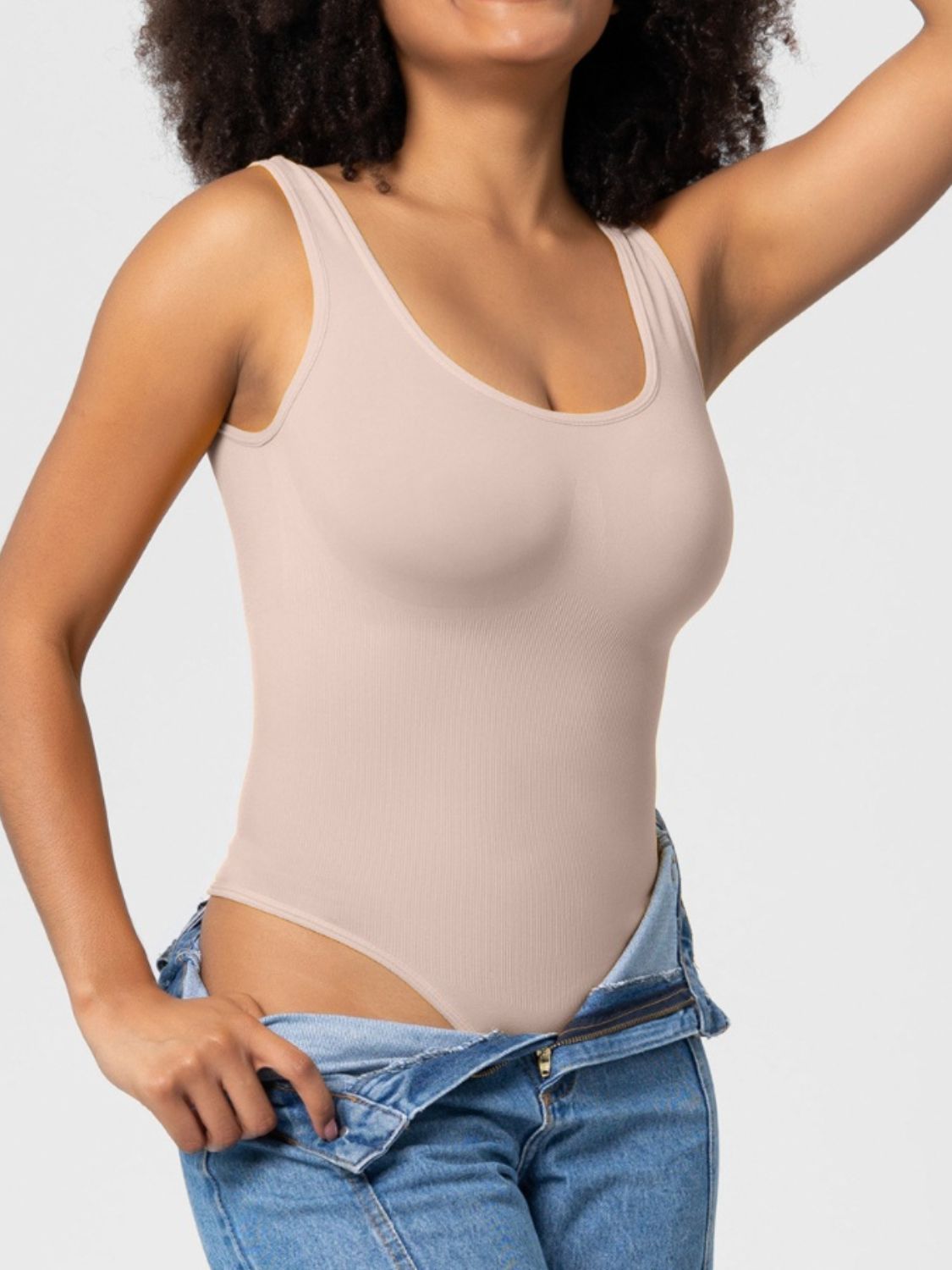 Preorder- Chef's Kiss Wide Strap (Shaping) Bodysuit