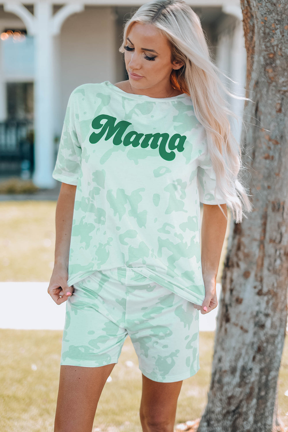 Mama & Me : Sunny Days Graphic Lounge Set - MAMA