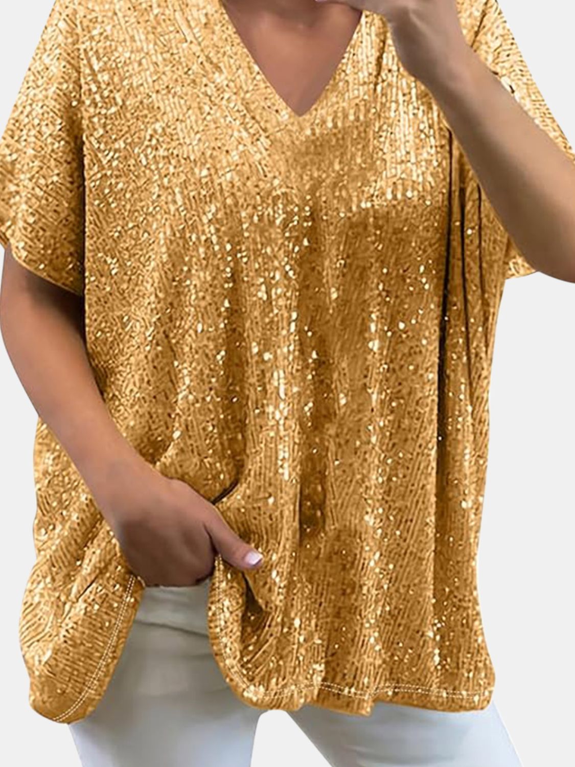 Preorder- Late Night Sequin Top