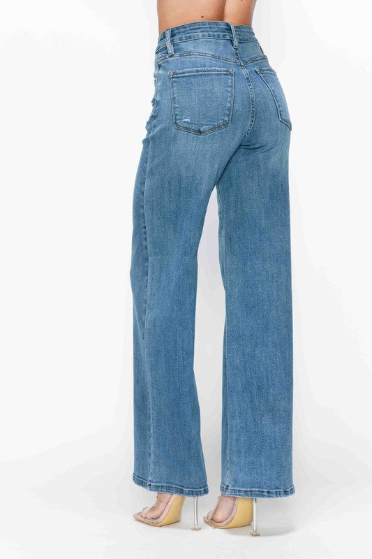 Wide Leg Wonder High Rise Jeans