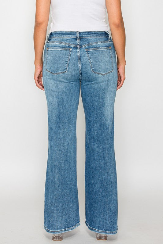 Purrfectly Bootiful Mid Rise Jeans