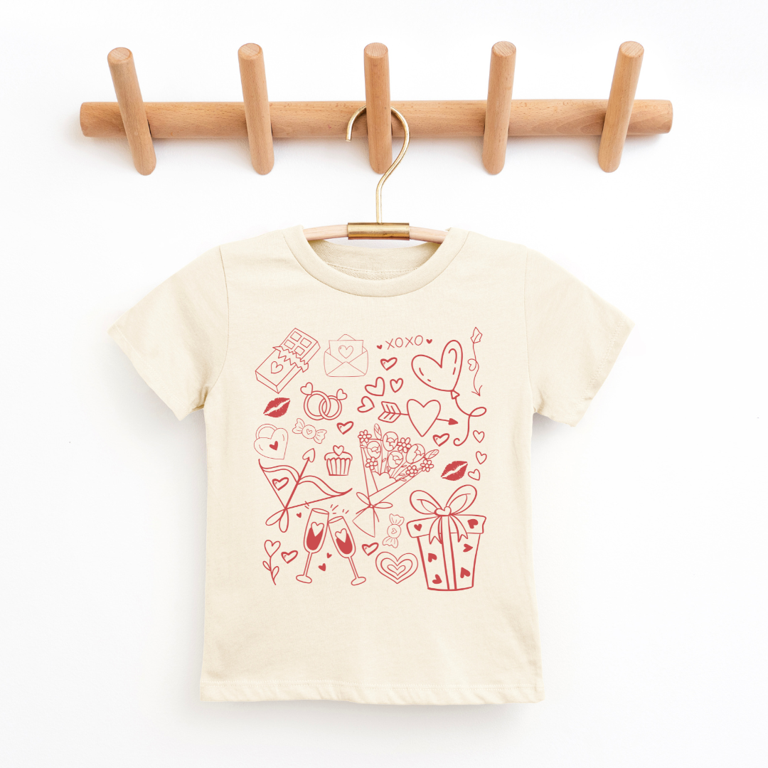 Lil’ Cupid Vintage Valentine Tee – Youth & Toddler