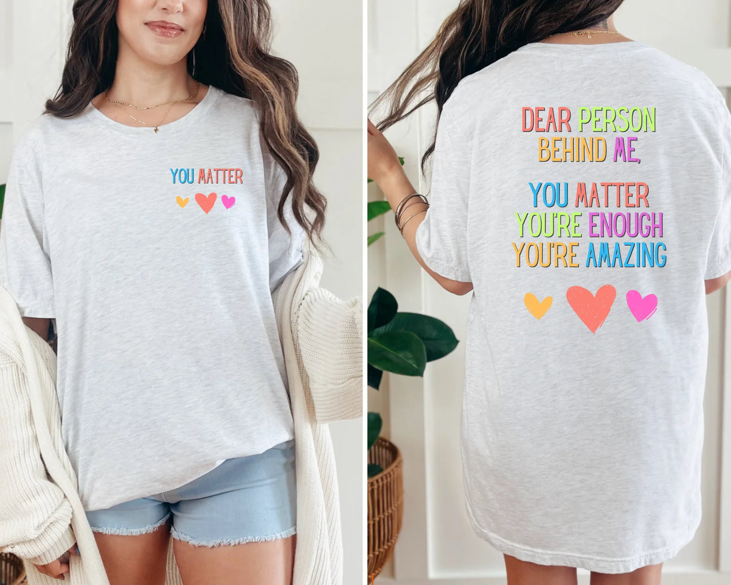Colorful You Matter Graphic Tee