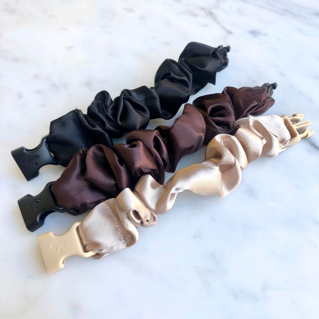 Buckle Scrunchie Bundle – Neutrals