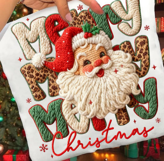 Merry in Stitches Graphic Tee and Sweatshirt