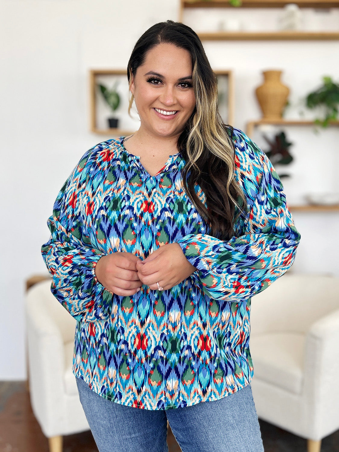 Whimsy Bloom Blouse